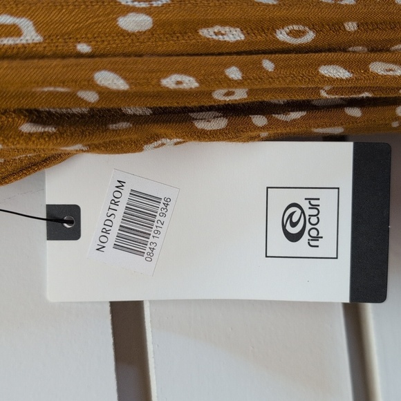 Rip Curl Safari Maxi Dress NWT Size Medium Color Honey - Picture 8 of 12